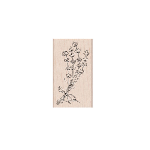 Hero Arts - Woodblock - Wood Mounted Stamps - Lavender Bunch