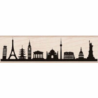 Hero Arts - Woodblock - Wood Mounted Stamps - International Skyline