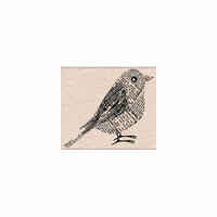 Hero Arts - Woodblock - Wood Mounted Stamps - Newsprint Bird