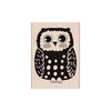 Hero Arts - Woodblock - Wood Mounted Stamps - Circles Owl