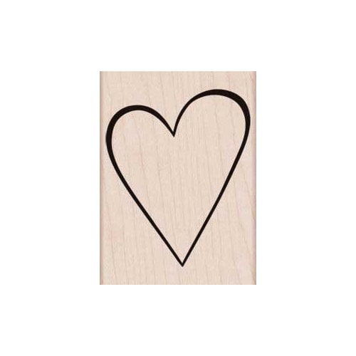 Hero Arts - Woodblock - Wood Mounted Stamps - Classic Heart