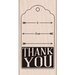 Hero Arts - Wood Block - Wood Mounted Stamp - Thank You With Arrows