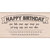 Hero Arts - Wood Block - Wood Mounted Stamp - Happy Birthday Calendar