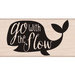Hero Arts - Wood Block - Wood Mounted Stamp - Go With the Flow