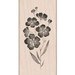Hero Arts - Woodblock - Wood Mounted Stamps - Flowers on a Stem