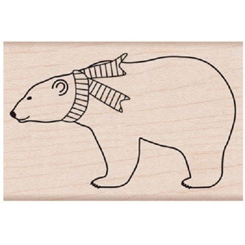 Hero Arts - Woodblock - Wood Mounted Stamps - Polar Bear