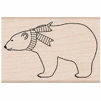 Hero Arts - Woodblock - Wood Mounted Stamps - Polar Bear