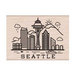 Hero Arts - Destination Collection - Woodblock - Wood Mounted Stamps - Seattle