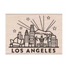 Hero Arts - Destination Collection - Woodblock - Wood Mounted Stamps - Los Angeles