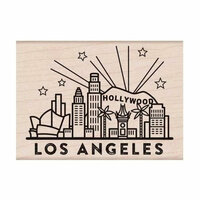 Hero Arts - Destination Collection - Woodblock - Wood Mounted Stamps - Los Angeles