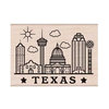Hero Arts - Destination Collection - Woodblock - Wood Mounted Stamps - Texas