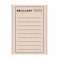 Hero Arts - Woodblock - Wood Mounted Stamps - Brilliant Ideas Planner