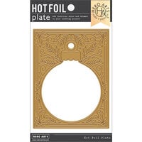 Hero Arts - Christmas - Hot Foil Plate - Ornament Border