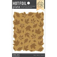 Hero Arts - Hot Foil Plate - Fall Leaves