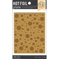 Hero Arts - Hot Foil Plate - Large Circle Confetti
