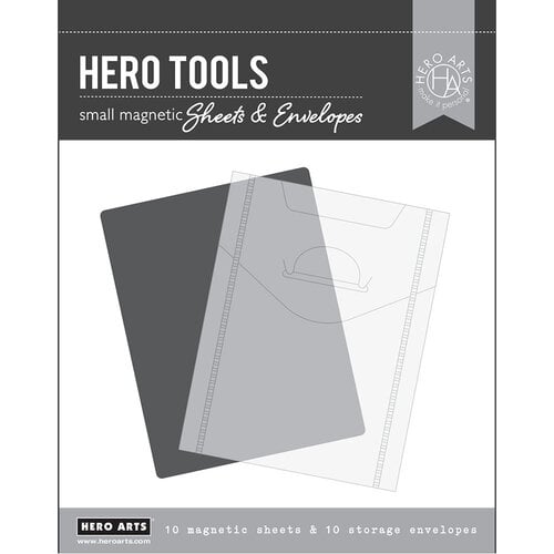 HT202 Hero Tools Small Magnet Sheets & Storage Envelopes (10)