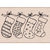 Hero Arts - Woodblock - Christmas - Wood Mounted Stamps - Christmas Stockings