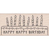 Hero Arts - Woodblock - Wood Mounted Stamps - Happy Happy Birthday