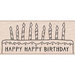 Hero Arts - Woodblock - Wood Mounted Stamps - Happy Happy Birthday