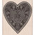 Hero Arts - Woodblock - Valentines - Wood Mounted Stamps - Heart Lace