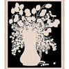 Hero Arts - Woodblock - Wood Mounted Stamps - Silhouette Vase
