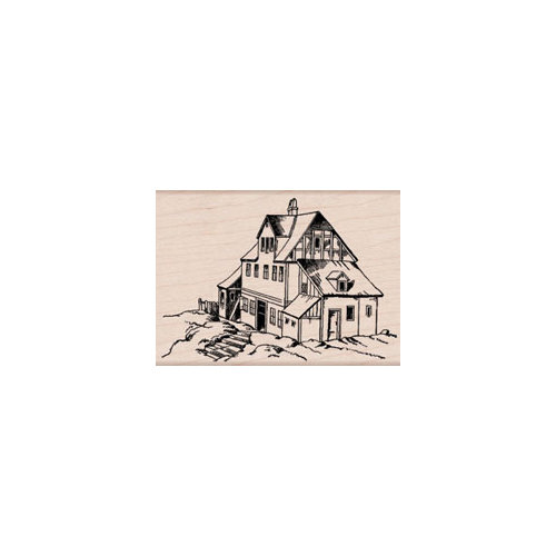 Hero Arts - Woodblock - Wood Mounted Stamps - House