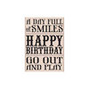 Hero Arts - Woodblock - Wood Mounted Stamps - Go Out and Play