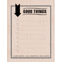 Hero Arts - Woodblock - Wood Mounted Stamps - Good Things