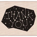 Hero Arts - Wood Block - Wood Mounted Stamp - Thank You Constellation