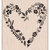Hero Arts - Woodblock - Wood Mounted Stamps - Love from the Garden