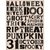 Hero Arts - Woodblock - Halloween - Wood Mounted Stamps - Eeek Background