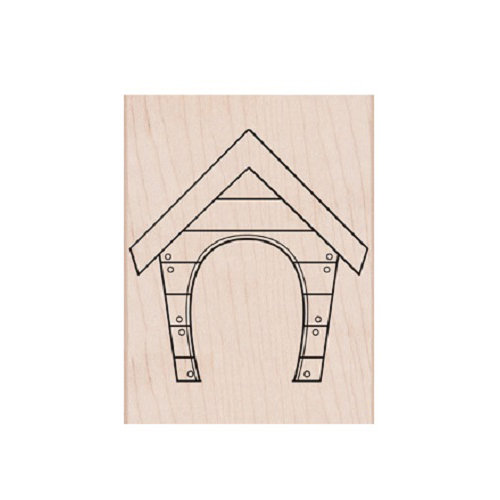 Hero Arts - Woodblock - Wood Mounted Stamps - Dog House