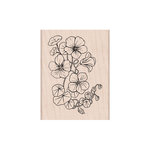 Hero Arts - Woodblock - Wood Mounted Stamps - Flowering Nasturtium