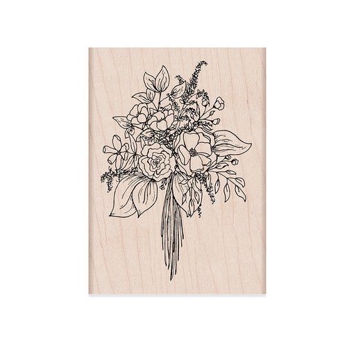 Hero Arts - Woodblock - Wood Mounted Stamps - Bouquet