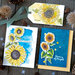 Hero Arts- Season of Wonder Collection - Woodblock - Wood Mounted Stamps - Hero Florals Sunflower Stem