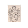 Hero Arts - Woodblock - Wood Mounted Stamps - Christmas Angel