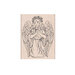 Hero Arts - Woodblock - Wood Mounted Stamps - Christmas Angel