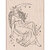 Hero Arts - Woodblock - Wood Mounted Stamps - Moon Goddess
