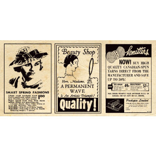 Hero Arts - Woodblock - Wood Mounted Stamps - Smart Style Trio