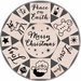 Hero Arts - Woodblock - Christmas - Wood Mounted Stamps - Merry Christmas Tin