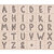 Hero Arts - Wood Block - Wood Mounted Stamp - Informal Letters