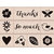 Hero Arts - Wood Block - Wood Mounted Stamp - Thanks So Much