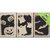 Hero Arts - Woodblock - Halloween - Wood Mounted Stamps - Pumpkins, Bats and Ghosts