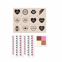 Hero Arts - 2016 Valentines Collection - Valentine Messages Mini Tub