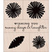 Hero Arts - Color Layering Collection - Woodblock - Wood Mounted Stamps - Daisies