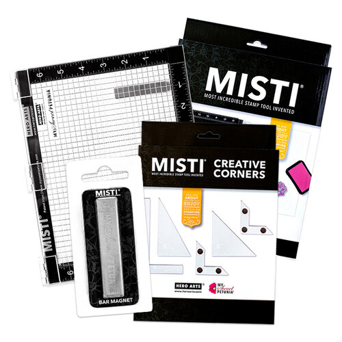 Hero Arts - MISTI - Most Incredible Stamp Tool Invented - Creative Corners and Bar Magnet Bundle
