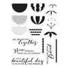 Hero Arts - Clear Photopolymer Stamps - Reverse Confetti Better Together