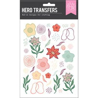 Hero Arts - Hero Transfers - Rub Ons - Flowers and Swirls