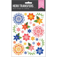 Hero Arts - Hero Transfers - Rub Ons - Graphic Florals