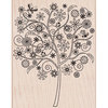 Hero Arts - Woodblock - Wood Mounted Stamps - Flower Tree